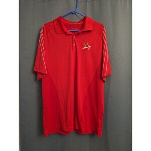 Nike Dri Fit Golf Tour MLB St. Louis Cardinals Polo Shirt Men’s Size L